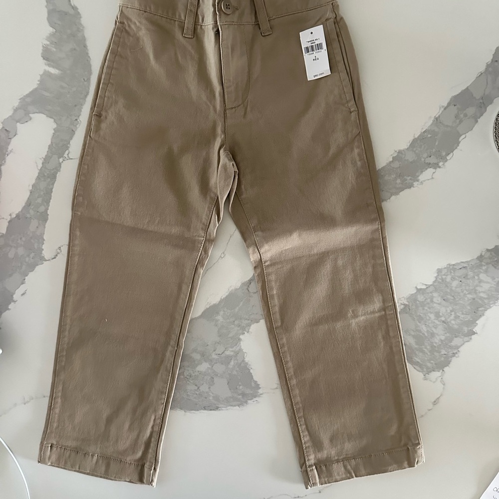 GAP Tan Casual Straight-Leg Bottoms